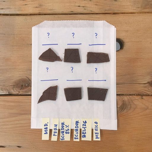 Chocolate Envelopes